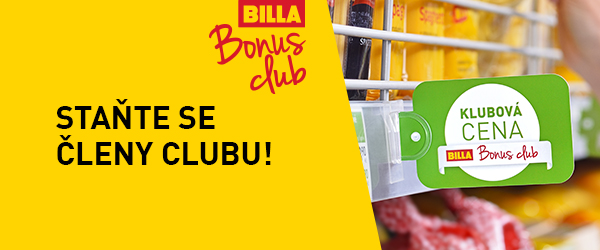 BILLA - staňte se členy klubu!